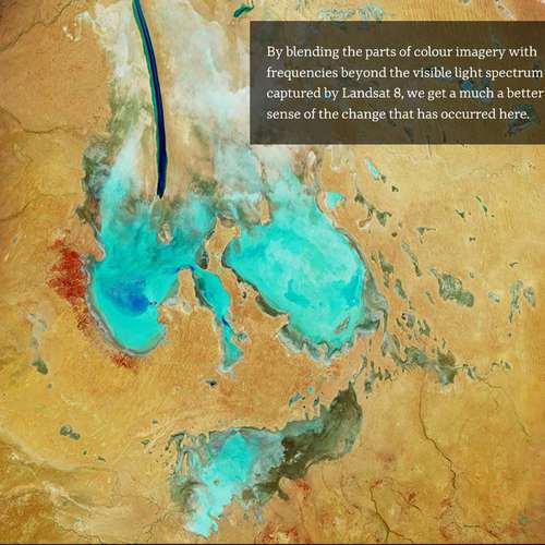 Lake Eyre from Space!