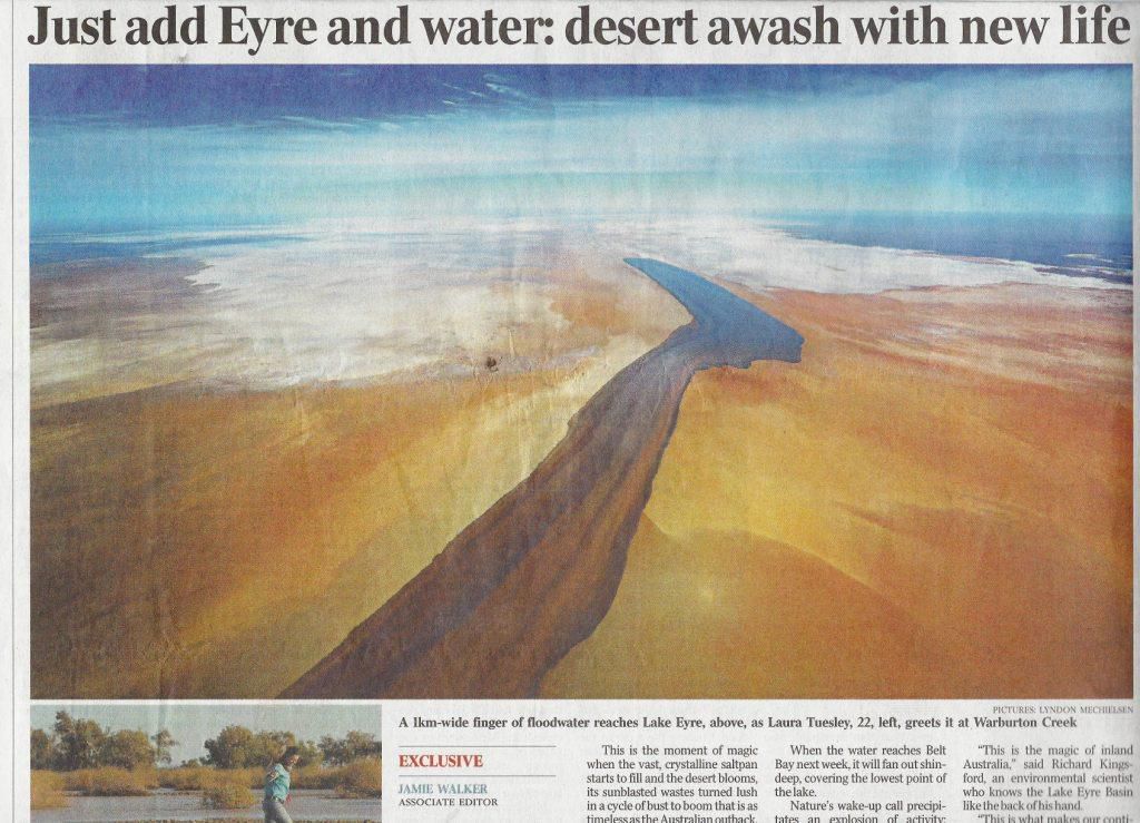 Just add Eyre and Water!