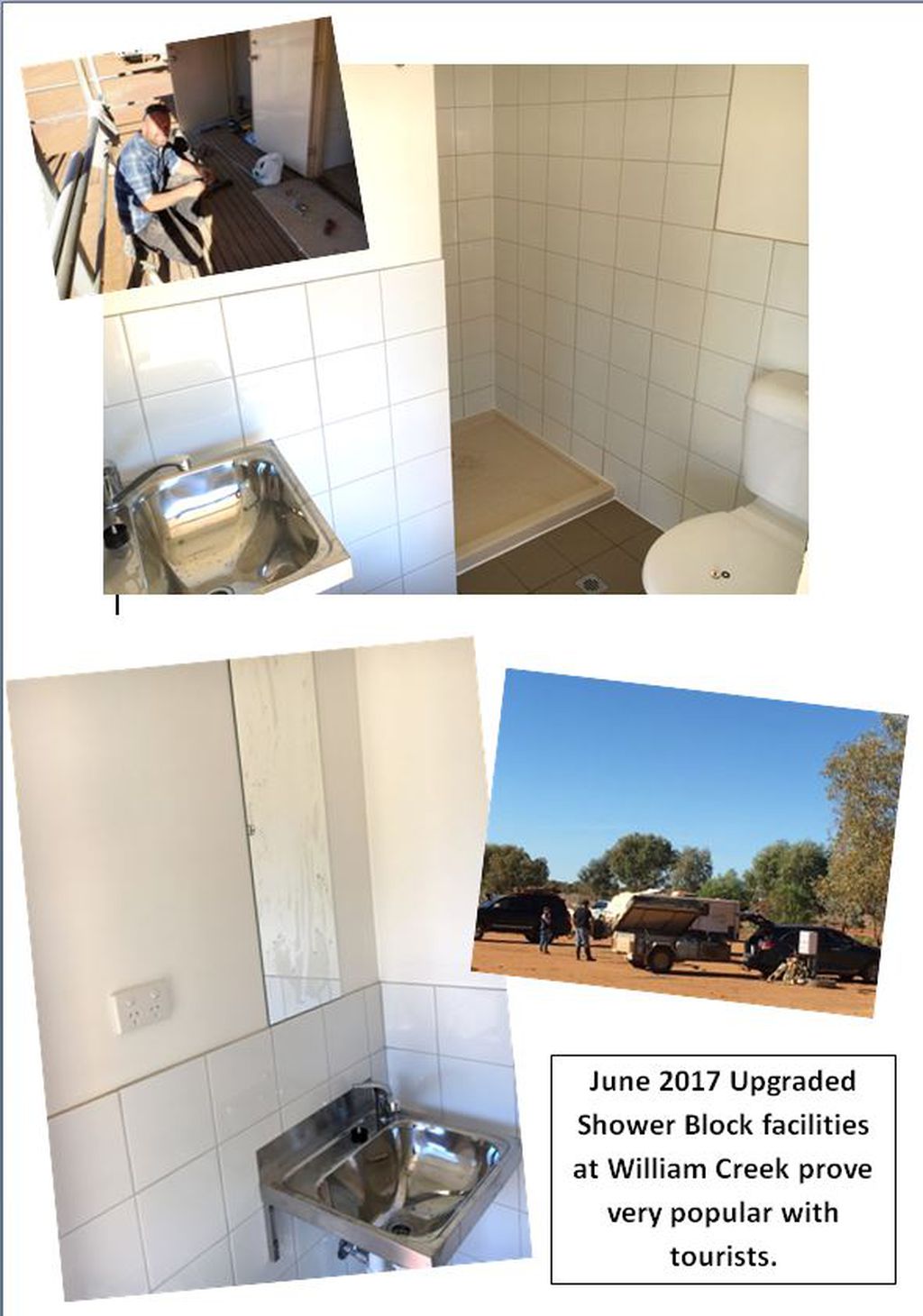 Upgrades at William Creek Popular with Tourists